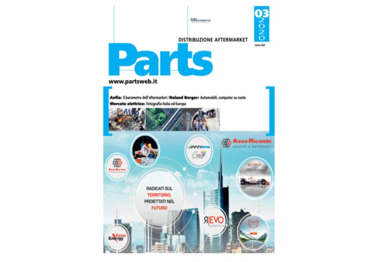 ASSO RICAMBI  IN COPERTINA DI PARTS! 